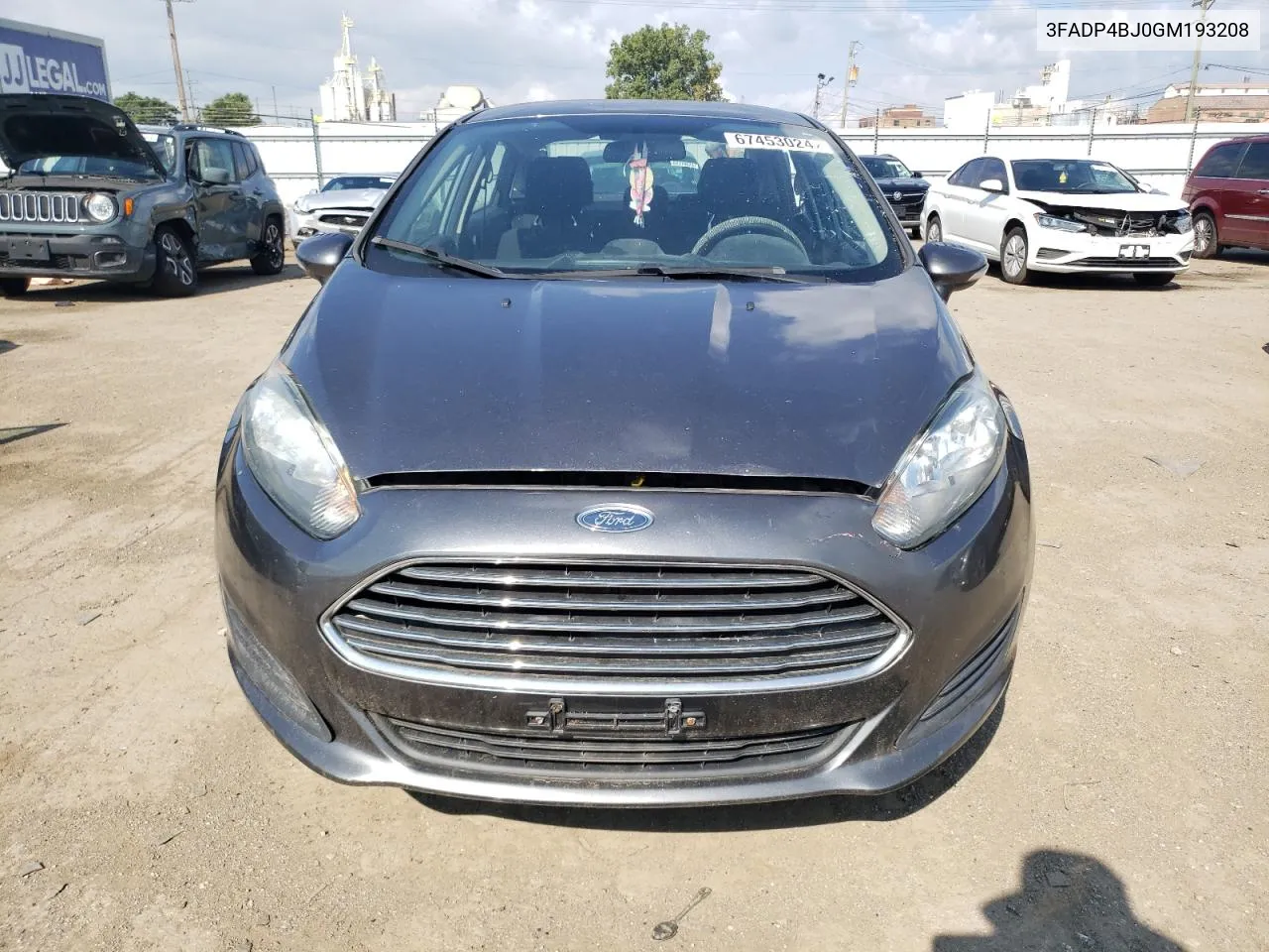 3FADP4BJ0GM193208 2016 Ford Fiesta Se