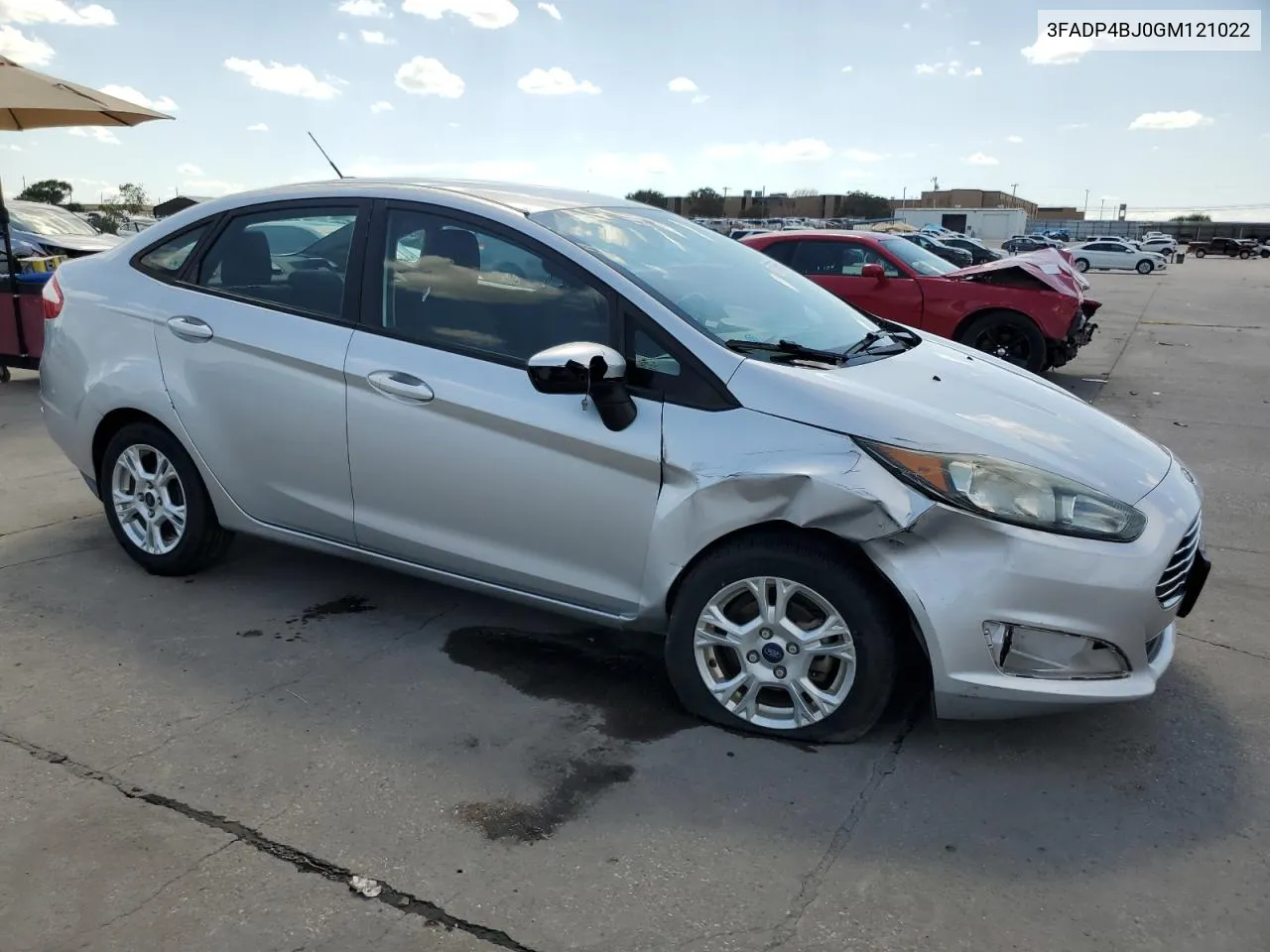 2016 Ford Fiesta Se VIN: 3FADP4BJ0GM121022 Lot: 67560574