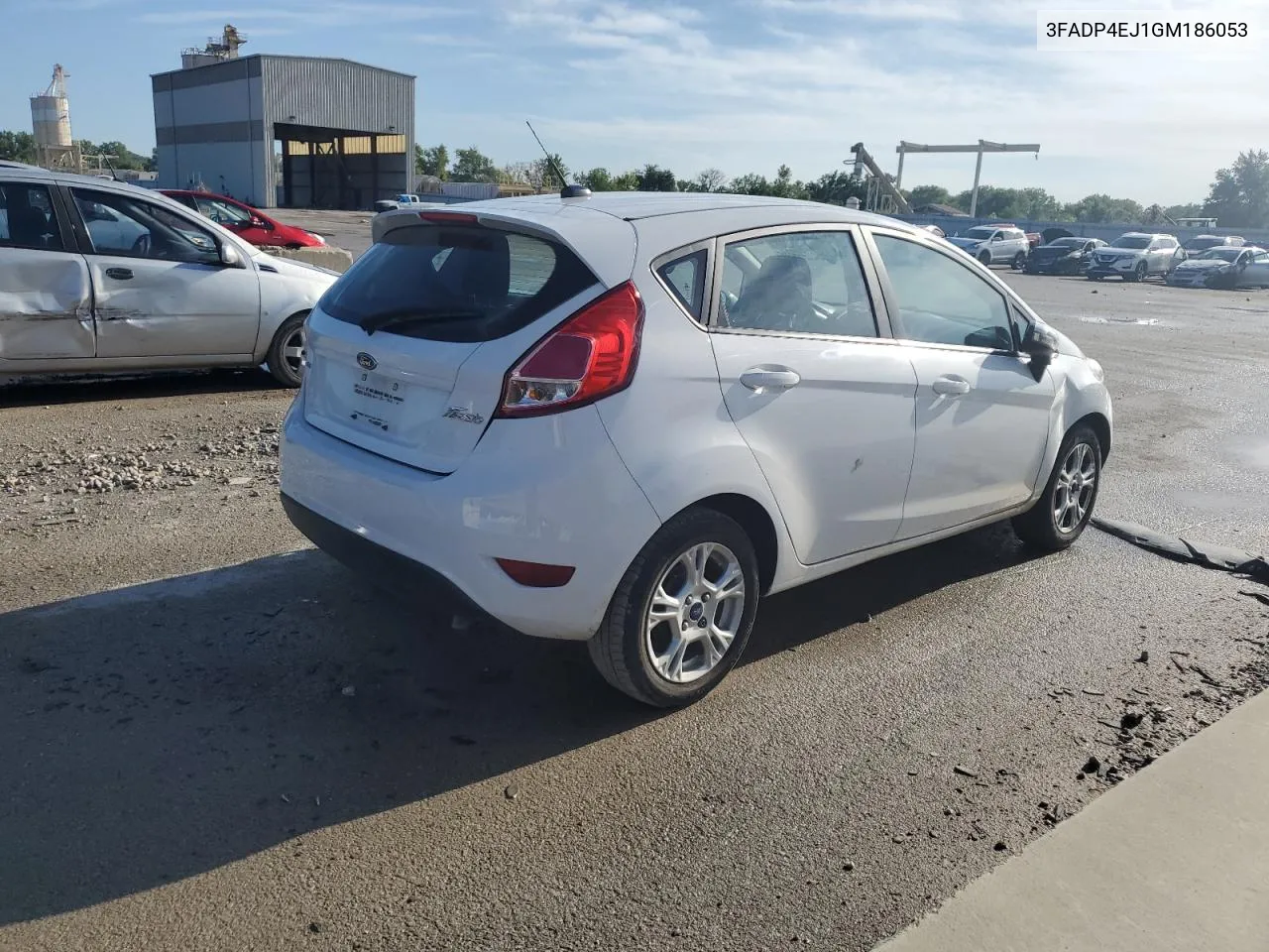 2016 Ford Fiesta Se VIN: 3FADP4EJ1GM186053 Lot: 67596854