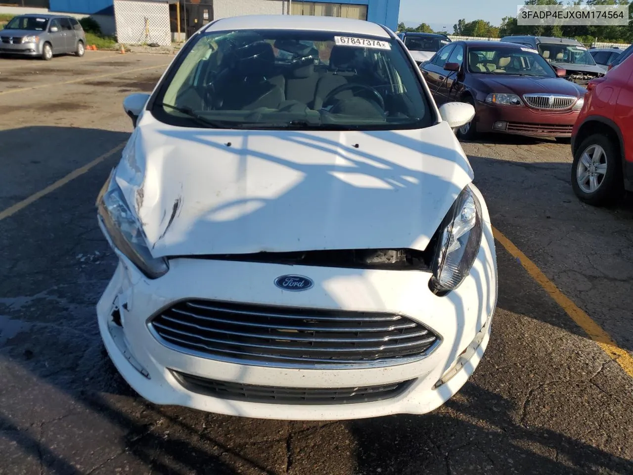 3FADP4EJXGM174564 2016 Ford Fiesta Se