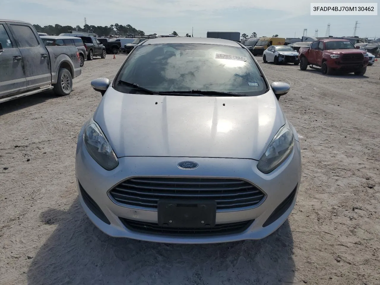 2016 Ford Fiesta Se VIN: 3FADP4BJ7GM130462 Lot: 67953394