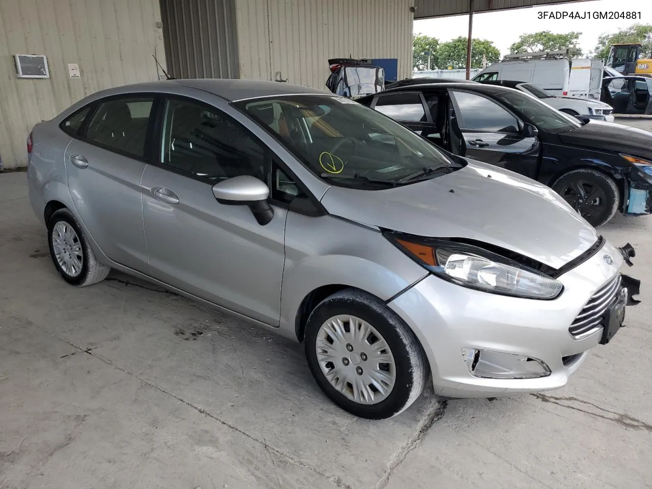 2016 Ford Fiesta S VIN: 3FADP4AJ1GM204881 Lot: 68127163