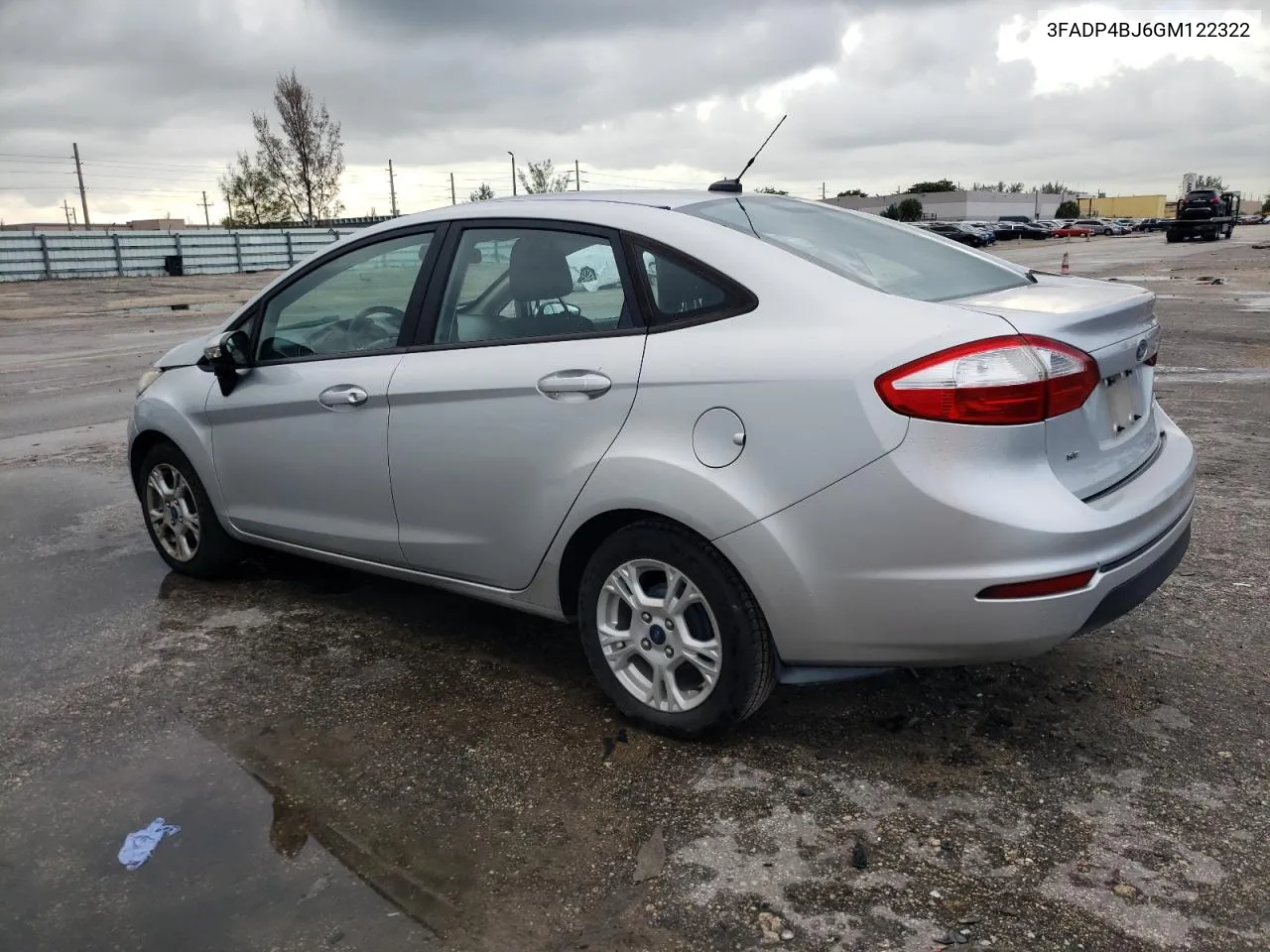 2016 Ford Fiesta Se VIN: 3FADP4BJ6GM122322 Lot: 68426614