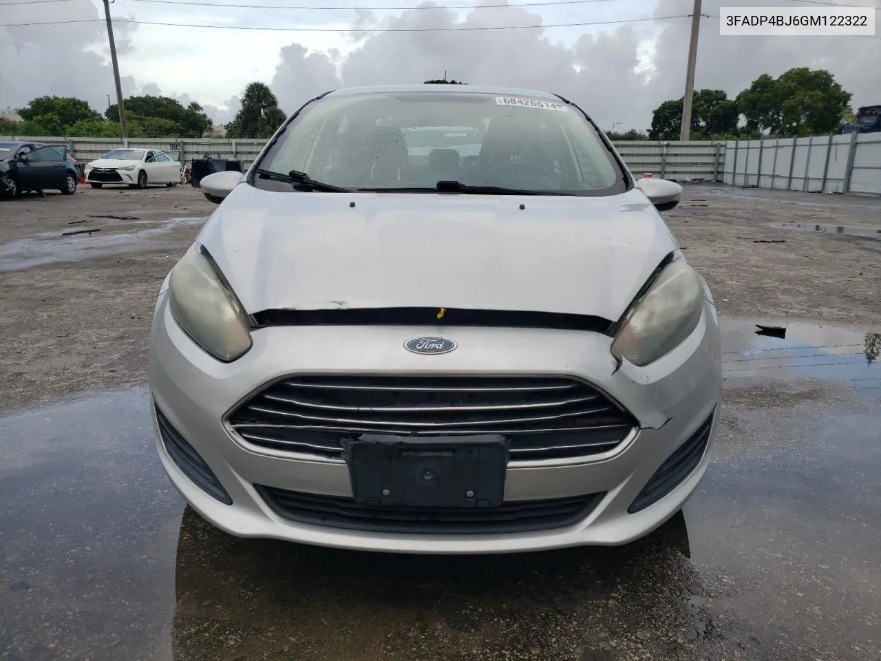 3FADP4BJ6GM122322 2016 Ford Fiesta Se