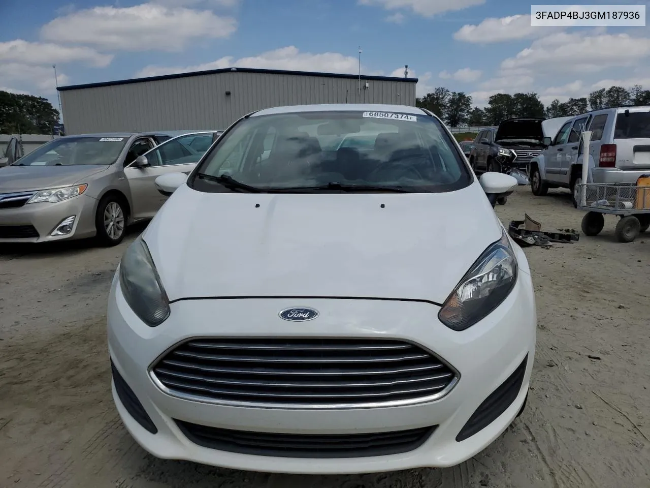 3FADP4BJ3GM187936 2016 Ford Fiesta Se