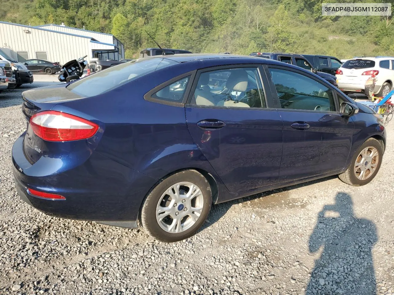 2016 Ford Fiesta Se VIN: 3FADP4BJ5GM112087 Lot: 68686004