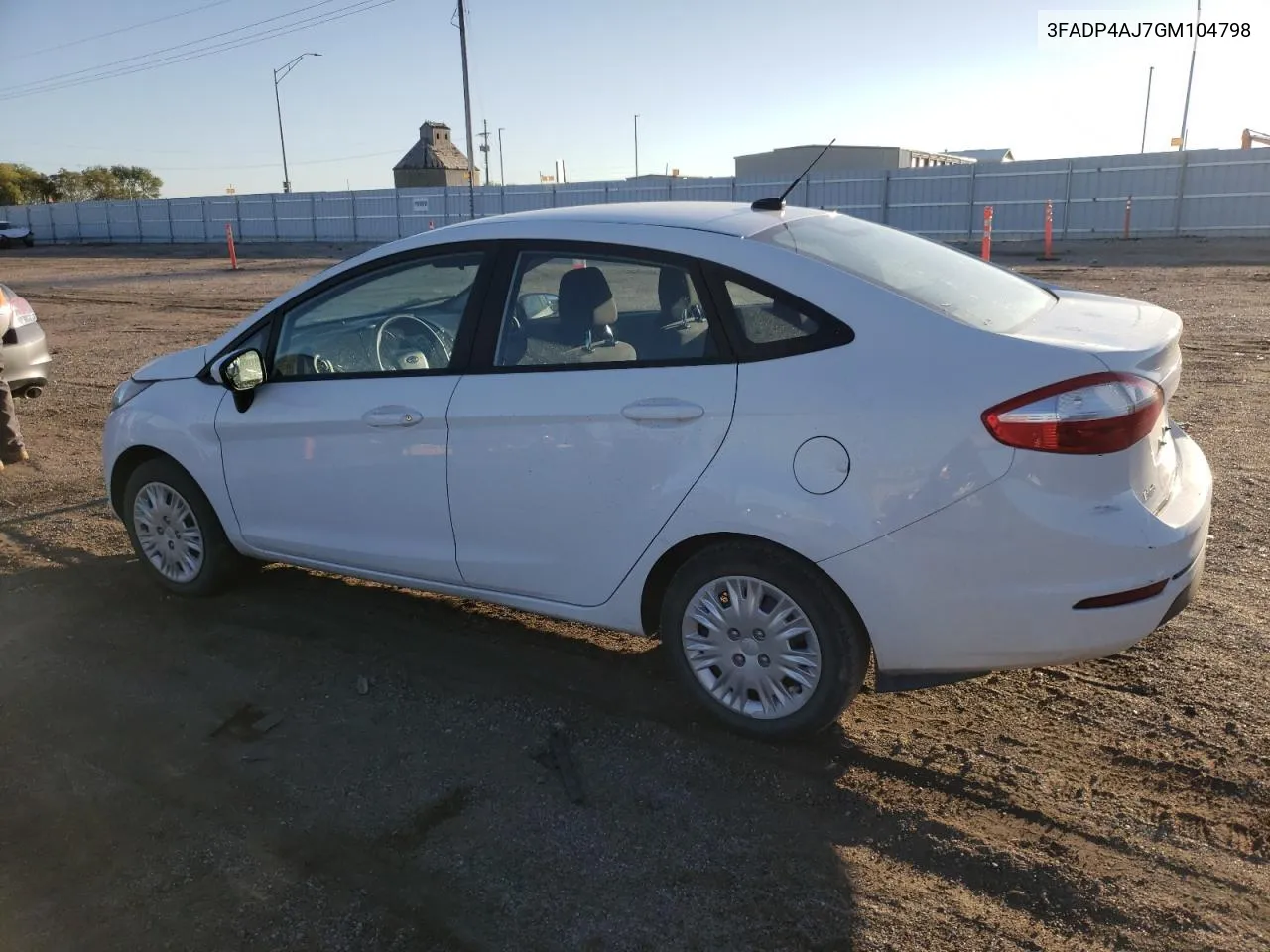 2016 Ford Fiesta S VIN: 3FADP4AJ7GM104798 Lot: 69340433