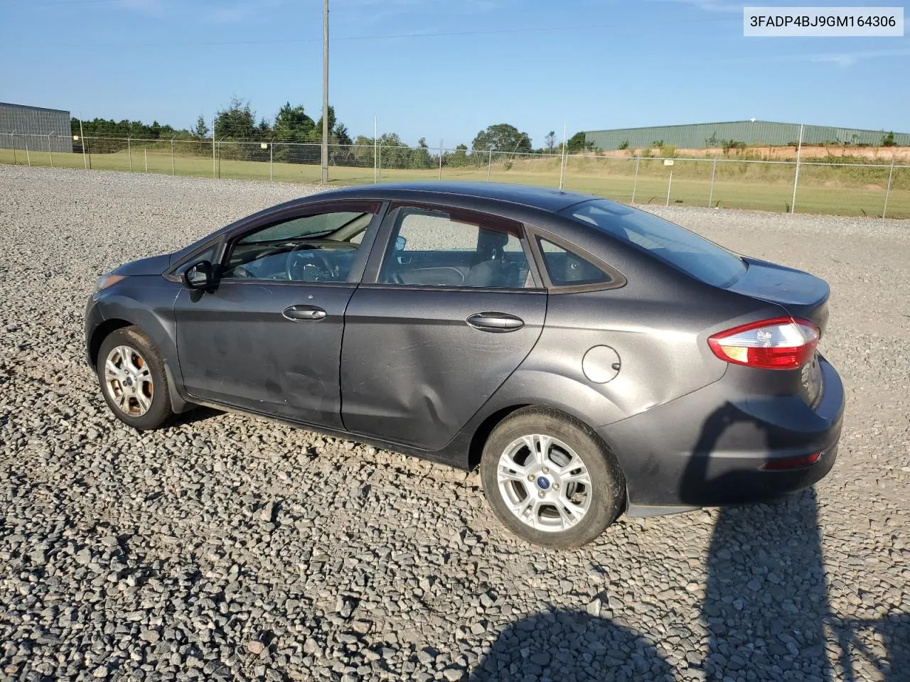 3FADP4BJ9GM164306 2016 Ford Fiesta Se