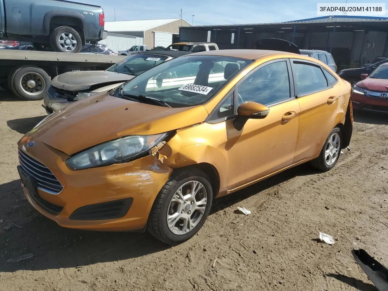 3FADP4BJ2GM141188 2016 Ford Fiesta Se