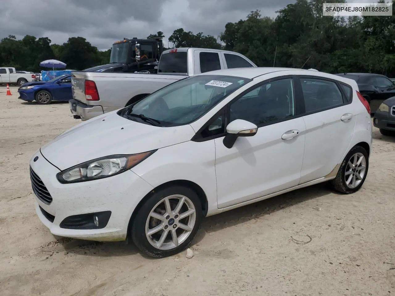 2016 Ford Fiesta Se VIN: 3FADP4EJ8GM182825 Lot: 70370724