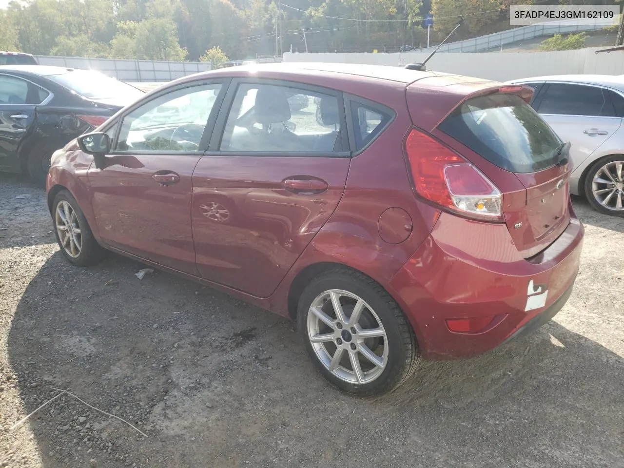 2016 Ford Fiesta Se VIN: 3FADP4EJ3GM162109 Lot: 71222653