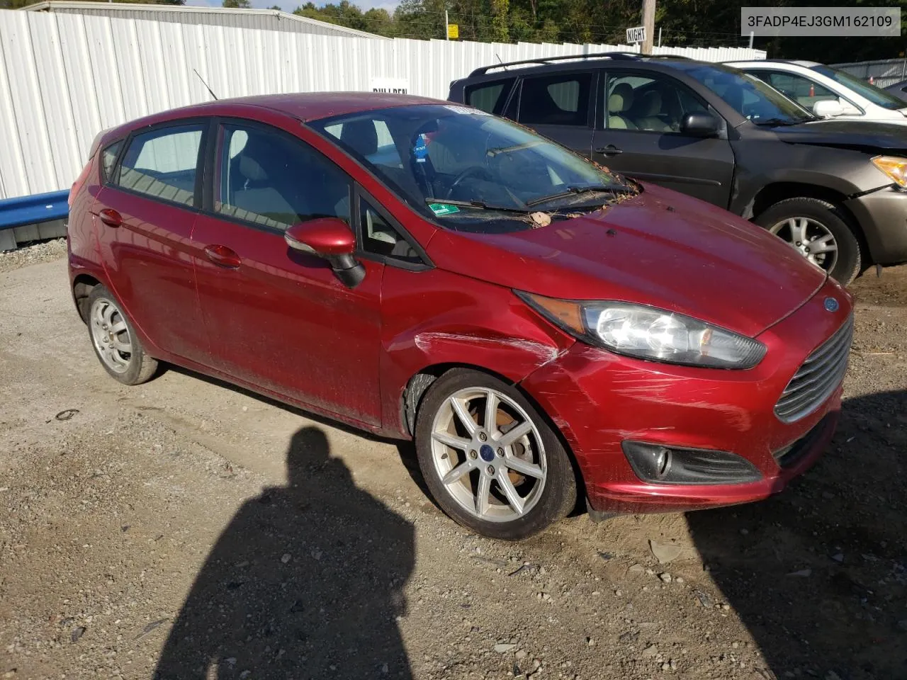 2016 Ford Fiesta Se VIN: 3FADP4EJ3GM162109 Lot: 71222653