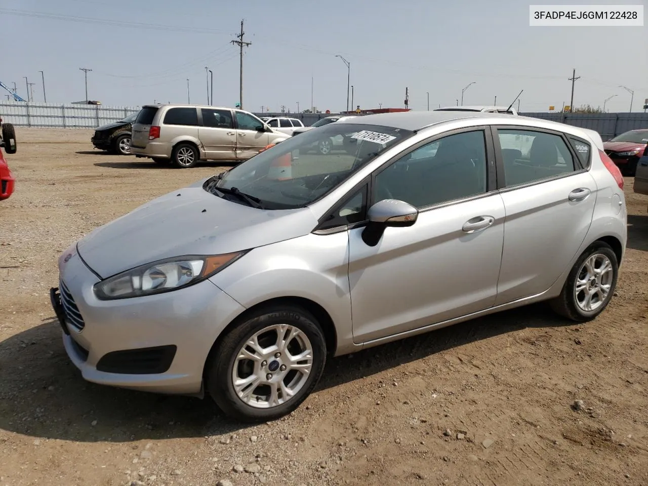 3FADP4EJ6GM122428 2016 Ford Fiesta Se