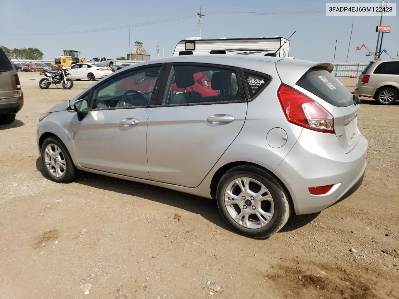 2016 Ford Fiesta Se VIN: 3FADP4EJ6GM122428 Lot: 71310574