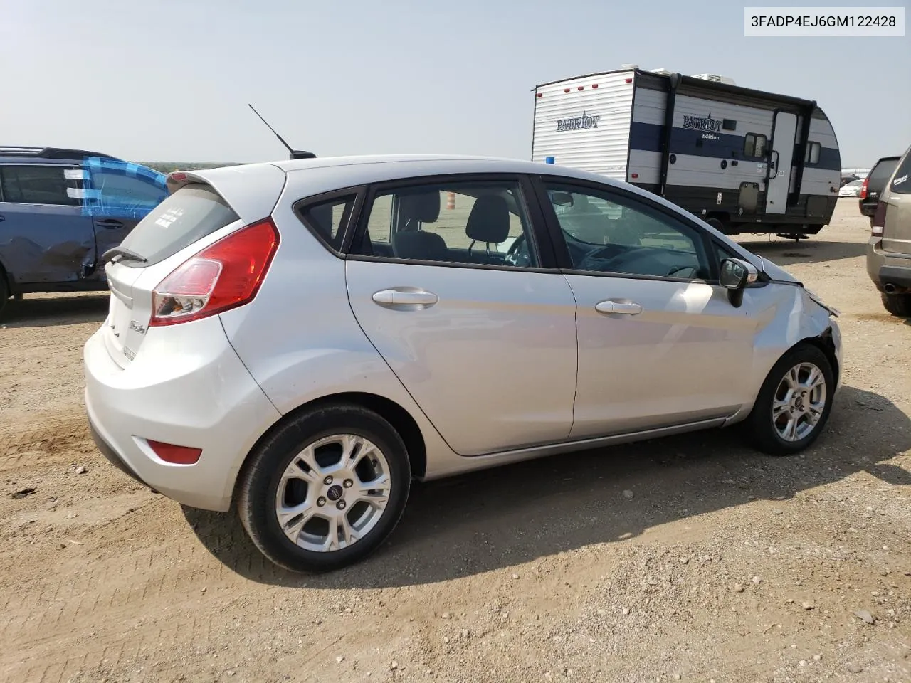 2016 Ford Fiesta Se VIN: 3FADP4EJ6GM122428 Lot: 71310574