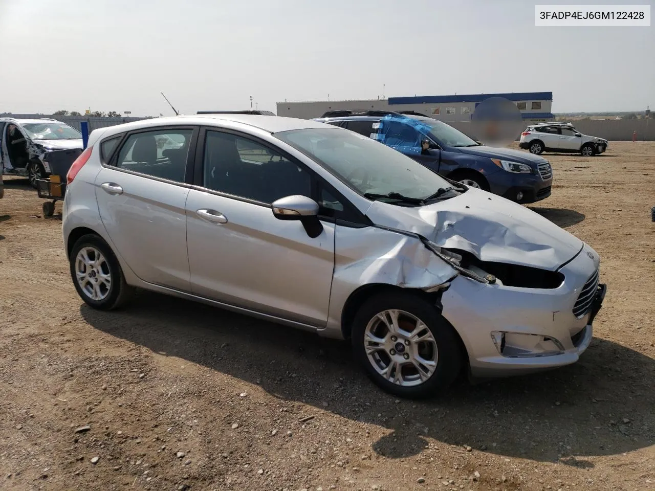 2016 Ford Fiesta Se VIN: 3FADP4EJ6GM122428 Lot: 71310574