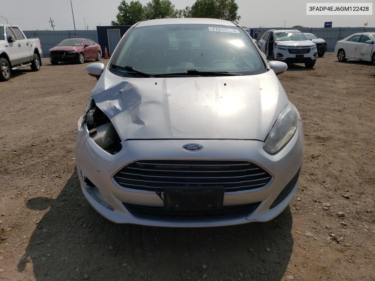 3FADP4EJ6GM122428 2016 Ford Fiesta Se