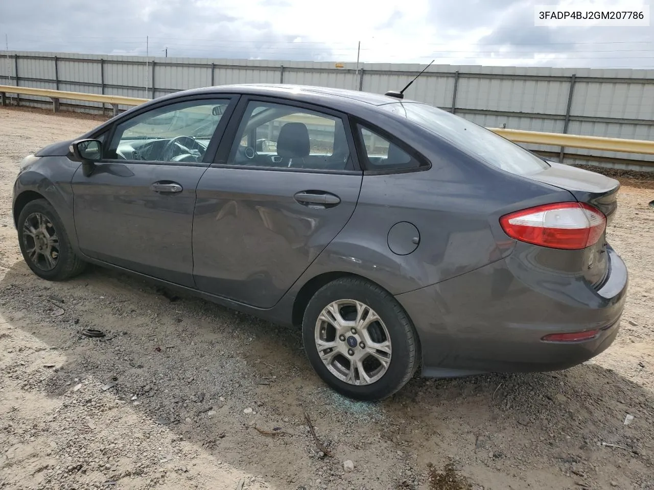 2016 Ford Fiesta Se VIN: 3FADP4BJ2GM207786 Lot: 71591894