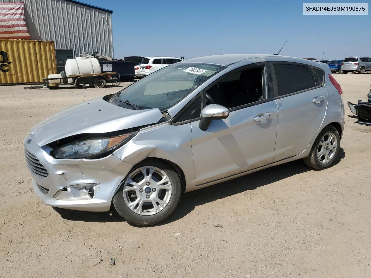 3FADP4EJ8GM190875 2016 Ford Fiesta Se