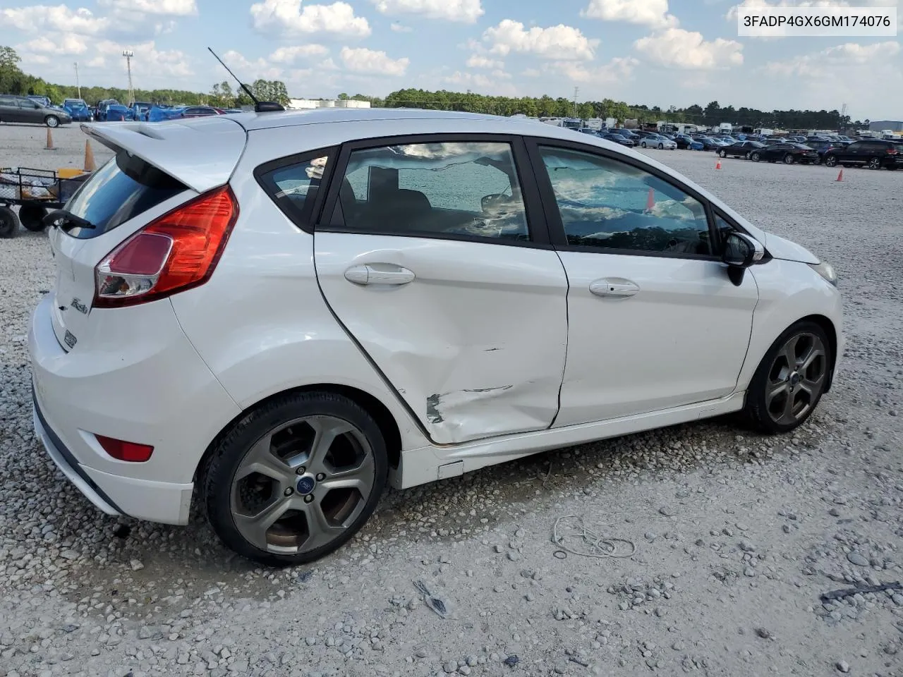 2016 Ford Fiesta St VIN: 3FADP4GX6GM174076 Lot: 71870364