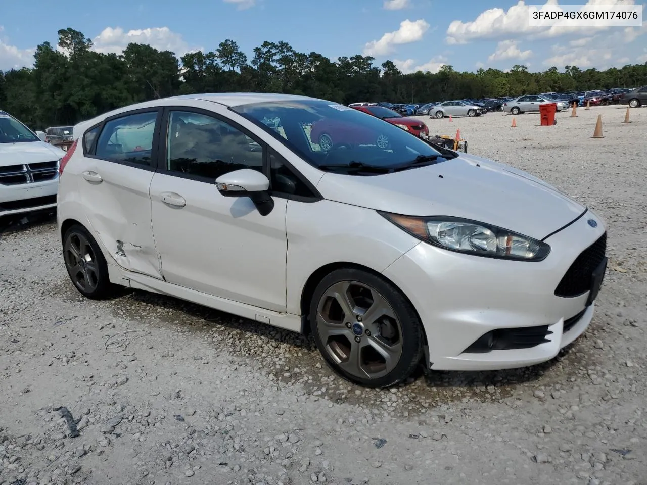 2016 Ford Fiesta St VIN: 3FADP4GX6GM174076 Lot: 71870364