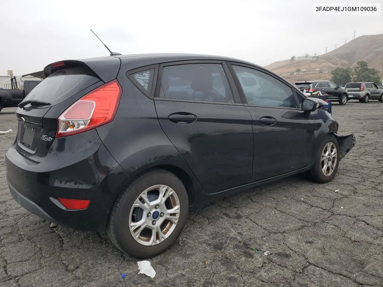 2016 Ford Fiesta Se VIN: 3FADP4EJ1GM109036 Lot: 72288064