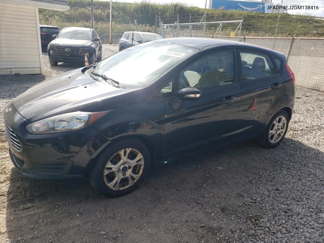 2016 Ford Fiesta Se VIN: 3FADP4EJ2GM138416 Lot: 72317544