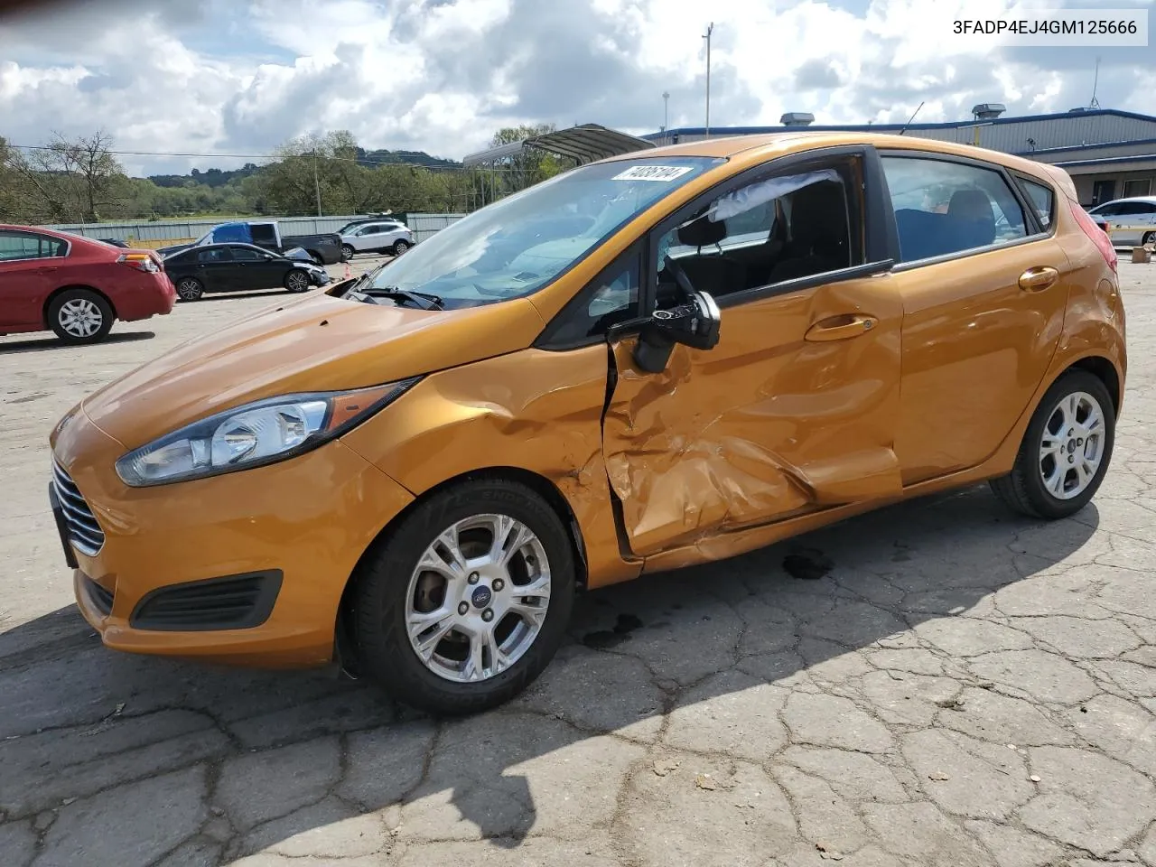 3FADP4EJ4GM125666 2016 Ford Fiesta Se