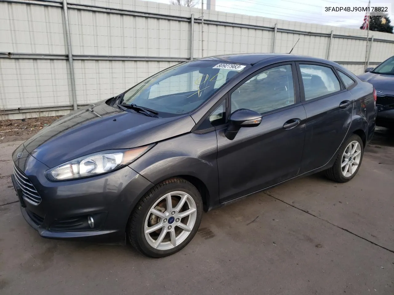 3FADP4BJ9GM178822 2016 Ford Fiesta Se