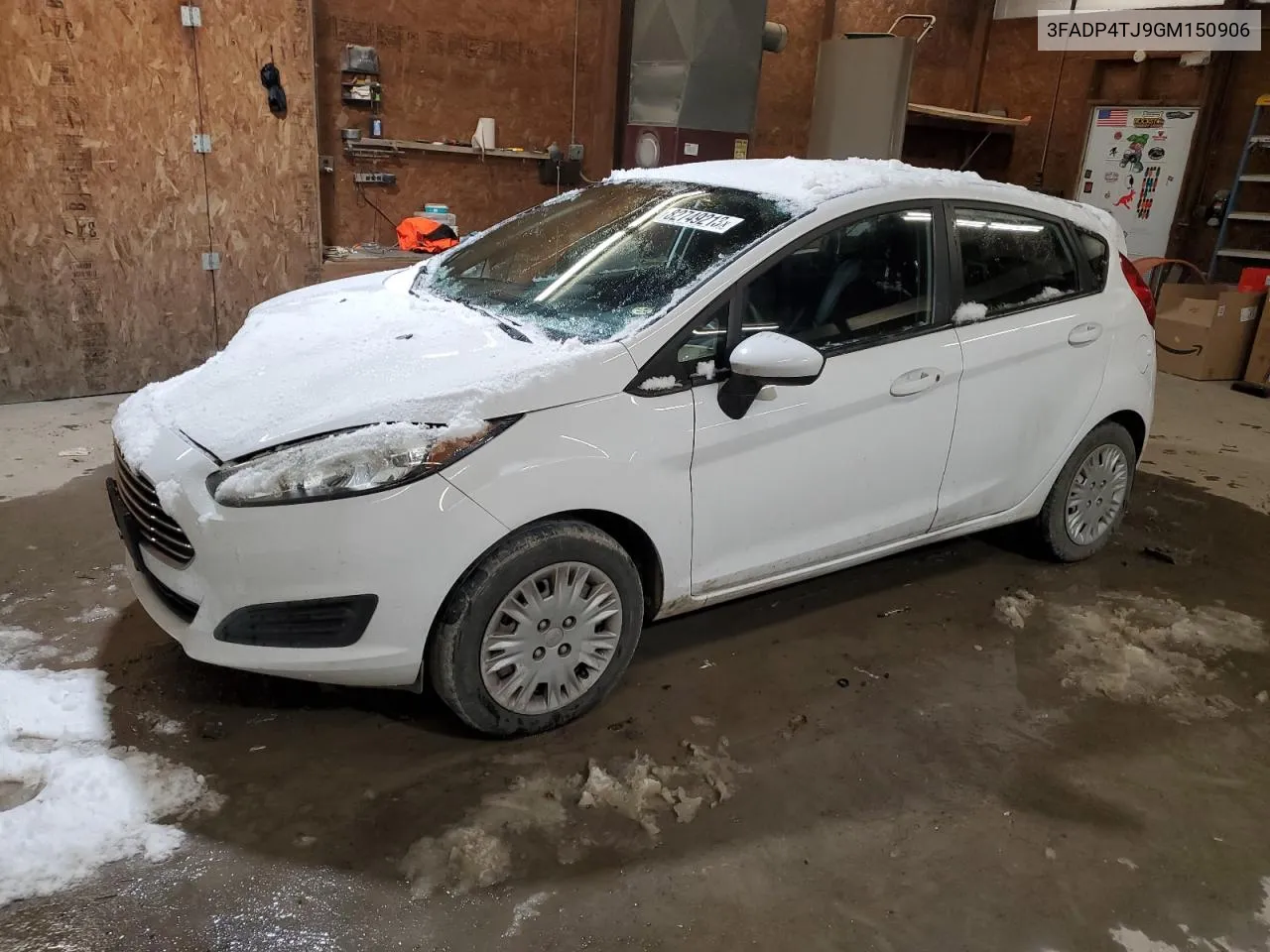 2016 Ford Fiesta S VIN: 3FADP4TJ9GM150906 Lot: 82749213