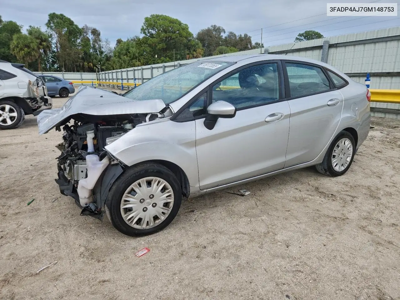 3FADP4AJ7GM148753 2016 Ford Fiesta S
