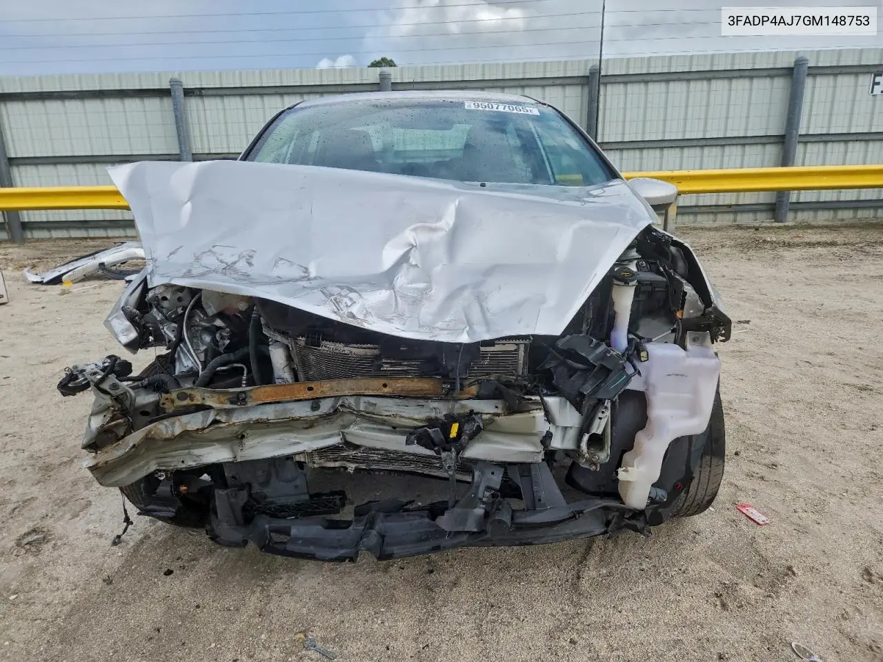 3FADP4AJ7GM148753 2016 Ford Fiesta S