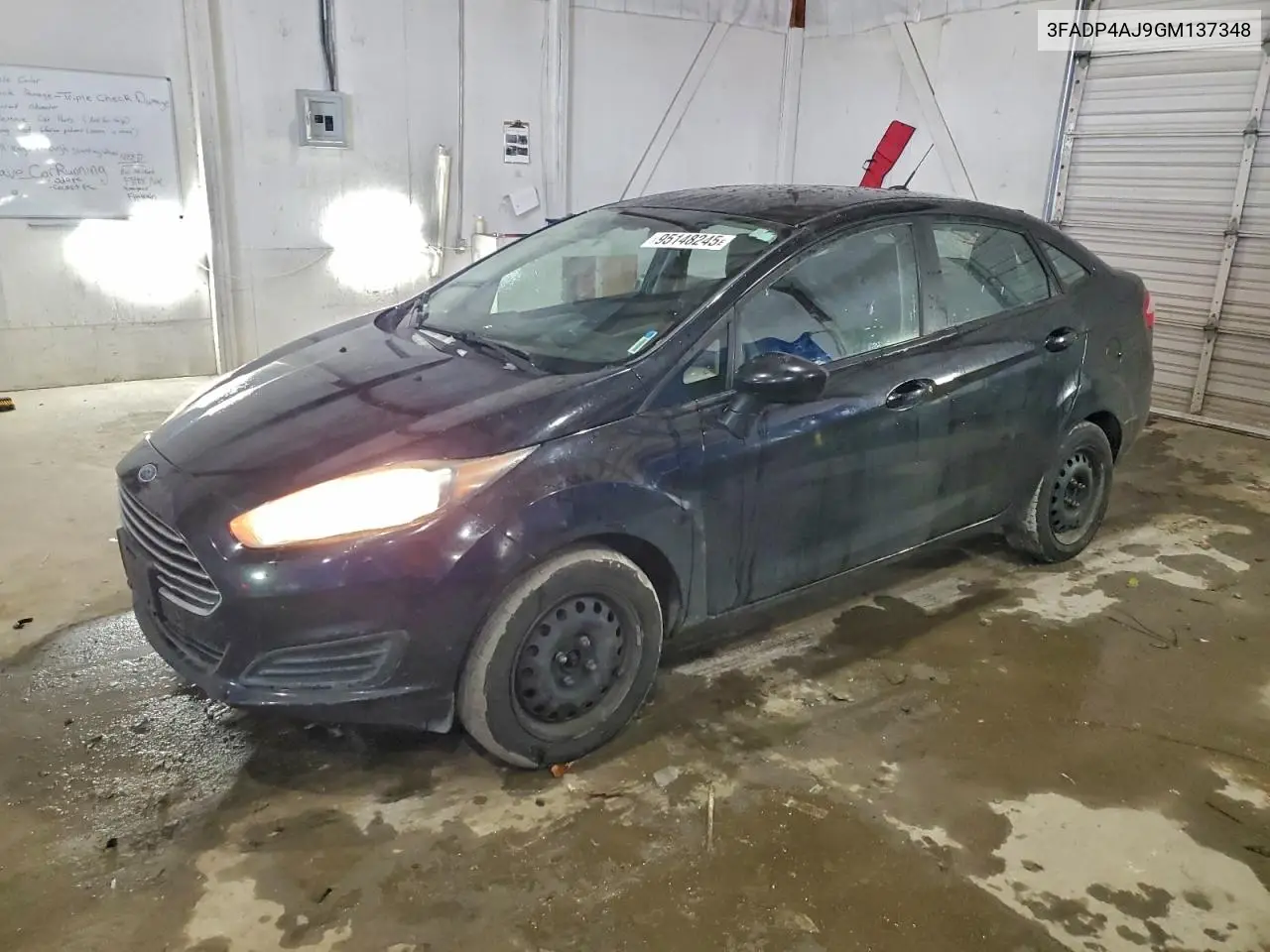 3FADP4AJ9GM137348 2016 Ford Fiesta S