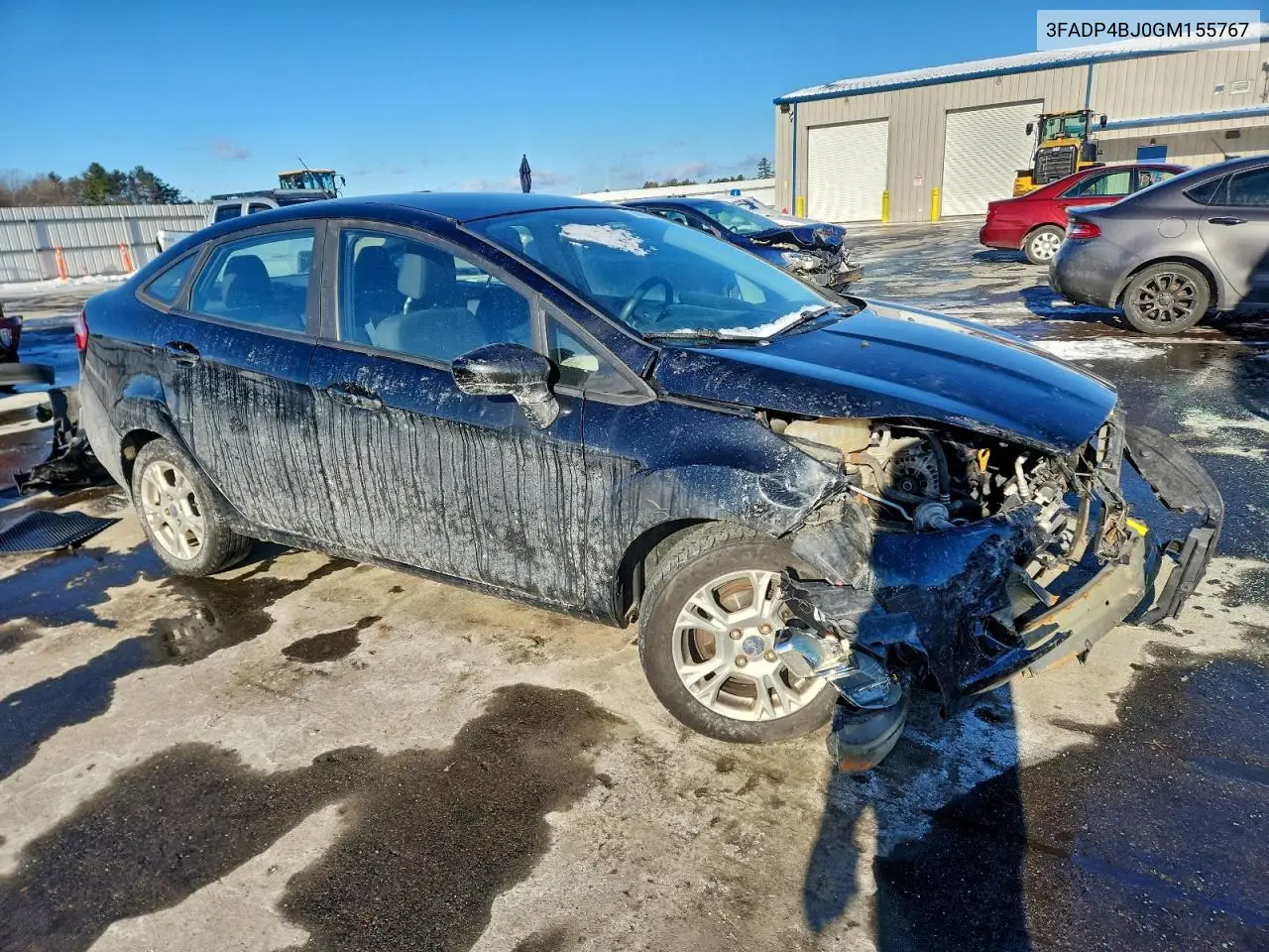 3FADP4BJ0GM155767 2016 Ford Fiesta Se
