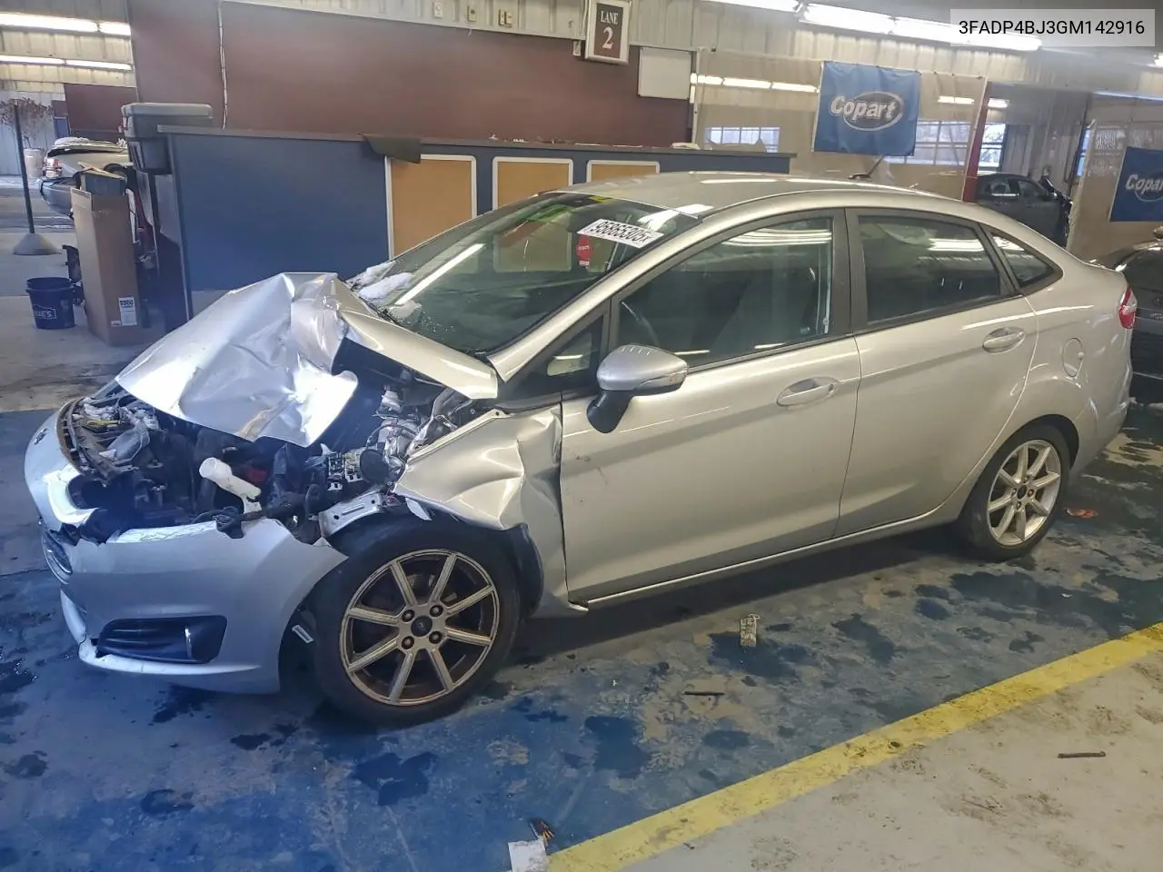 3FADP4BJ3GM142916 2016 Ford Fiesta Se
