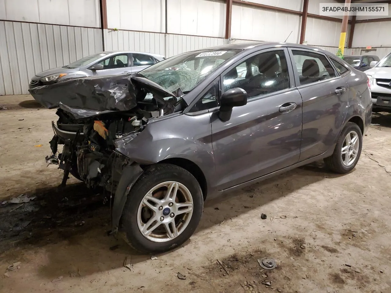 2017 Ford Fiesta Se VIN: 3FADP4BJ3HM155571 Lot: 41660844