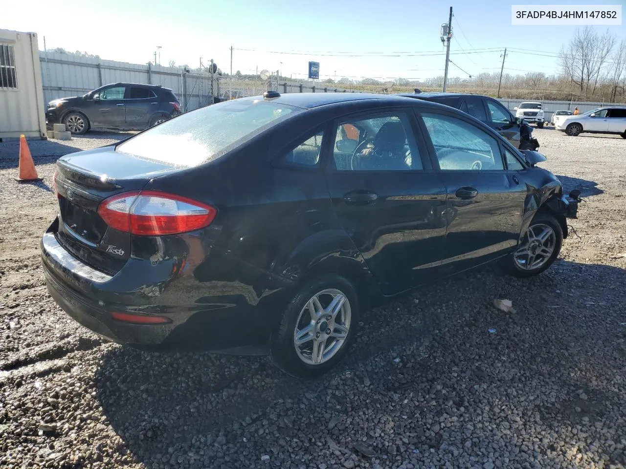 2017 Ford Fiesta Se VIN: 3FADP4BJ4HM147852 Lot: 41880734