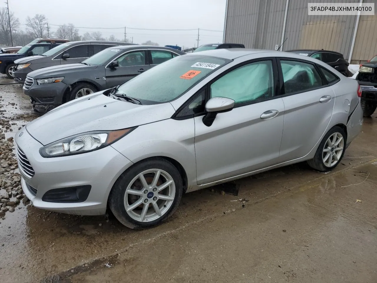 2017 Ford Fiesta Se VIN: 3FADP4BJXHM140100 Lot: 45411844