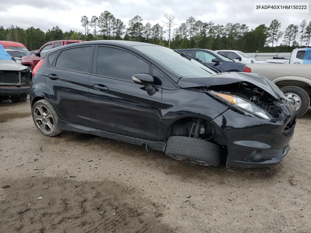 2017 Ford Fiesta St VIN: 3FADP4GX1HM150222 Lot: 48315494