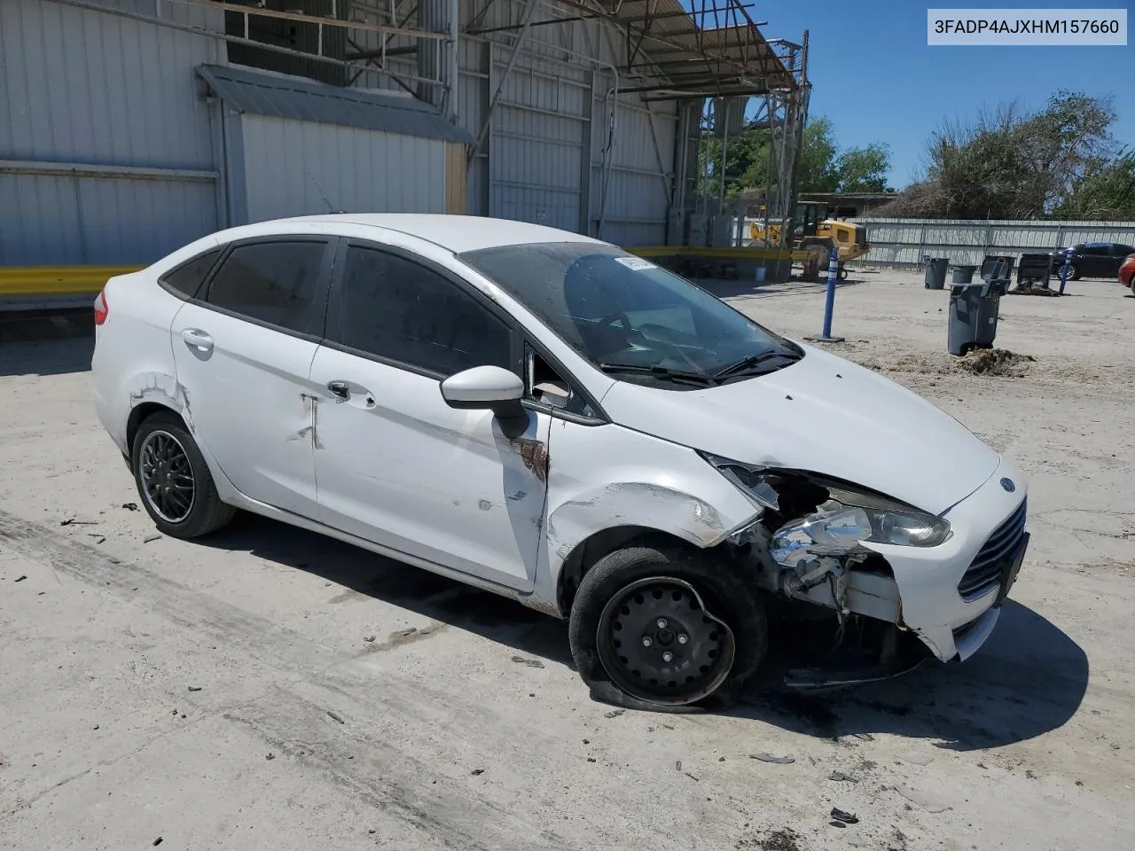 2017 Ford Fiesta S VIN: 3FADP4AJXHM157660 Lot: 49911294