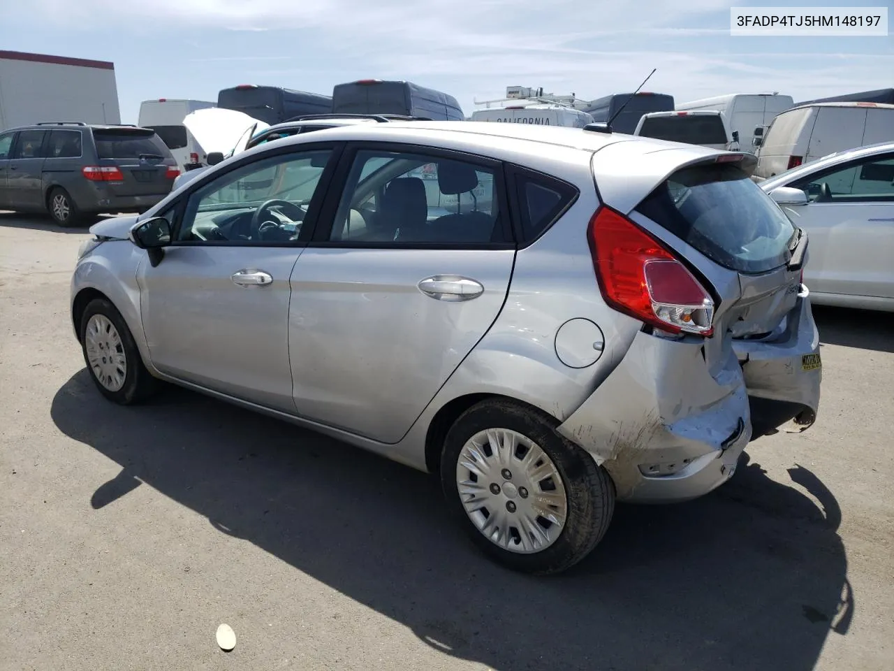 2017 Ford Fiesta S VIN: 3FADP4TJ5HM148197 Lot: 50169324