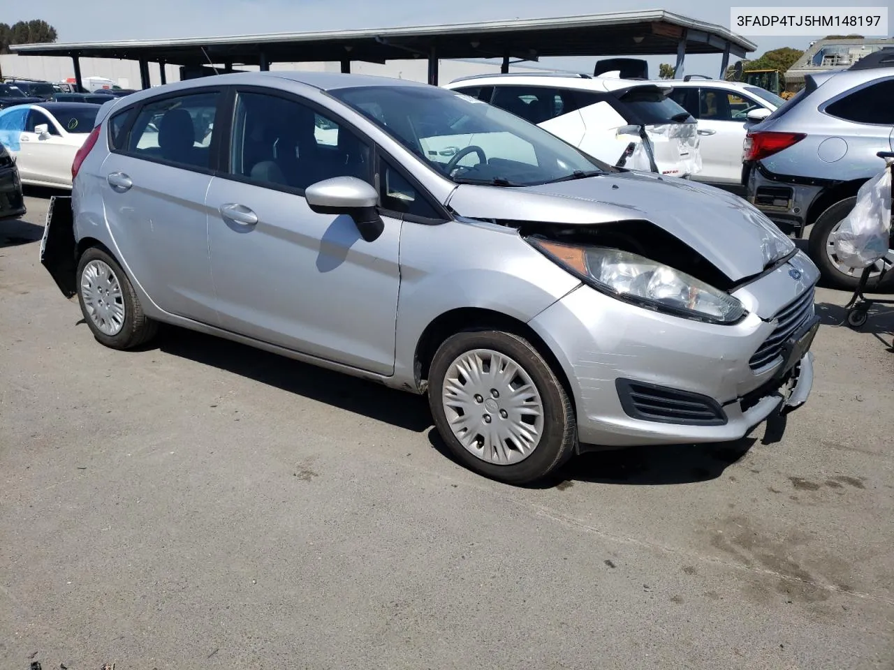 2017 Ford Fiesta S VIN: 3FADP4TJ5HM148197 Lot: 50169324