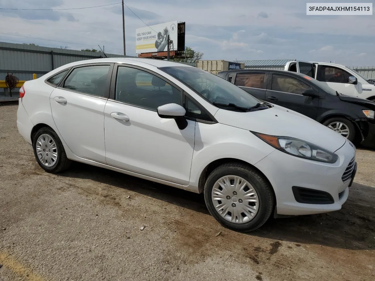 2017 Ford Fiesta S VIN: 3FADP4AJXHM154113 Lot: 50674394