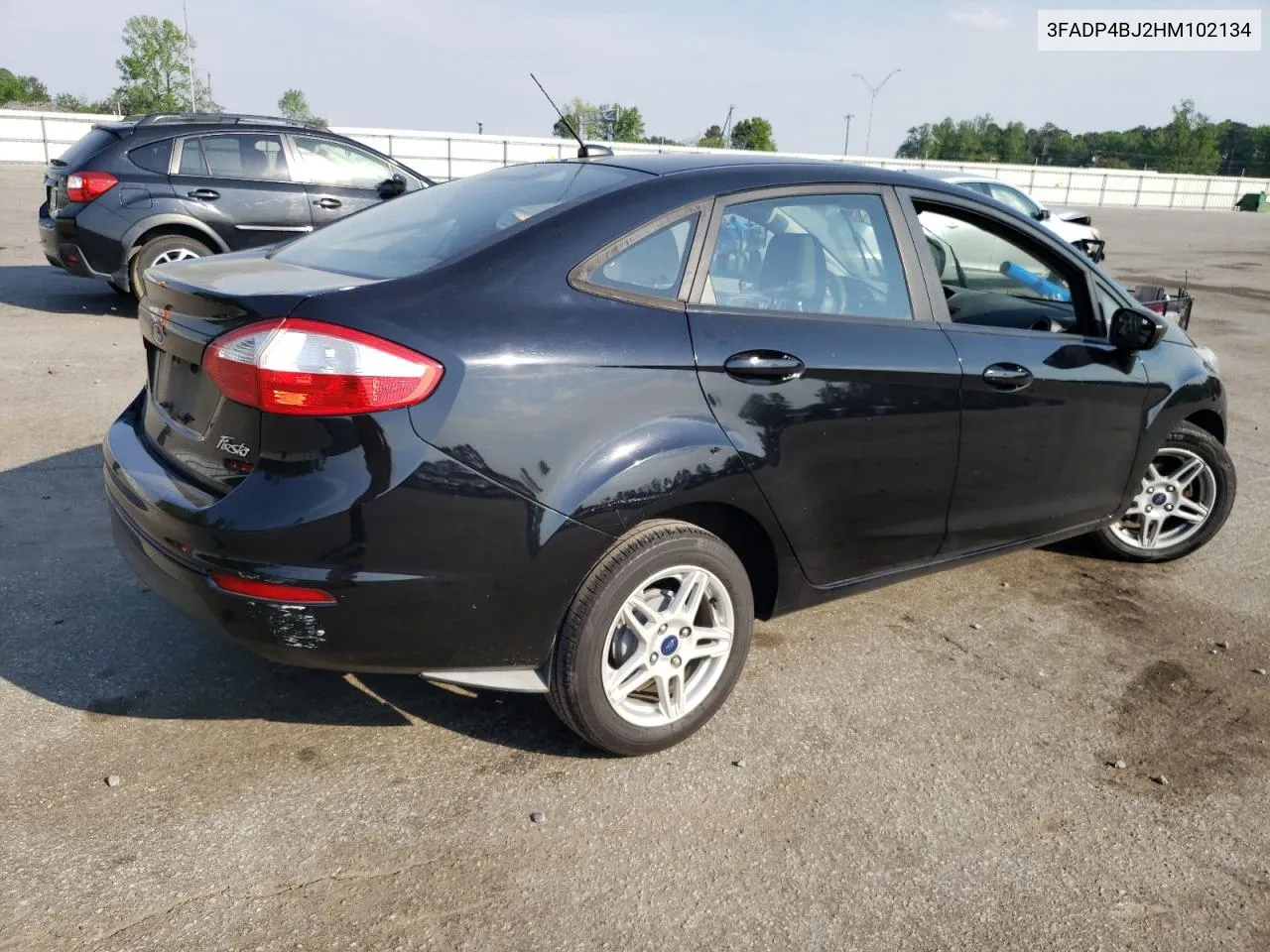 2017 Ford Fiesta Se VIN: 3FADP4BJ2HM102134 Lot: 51158174