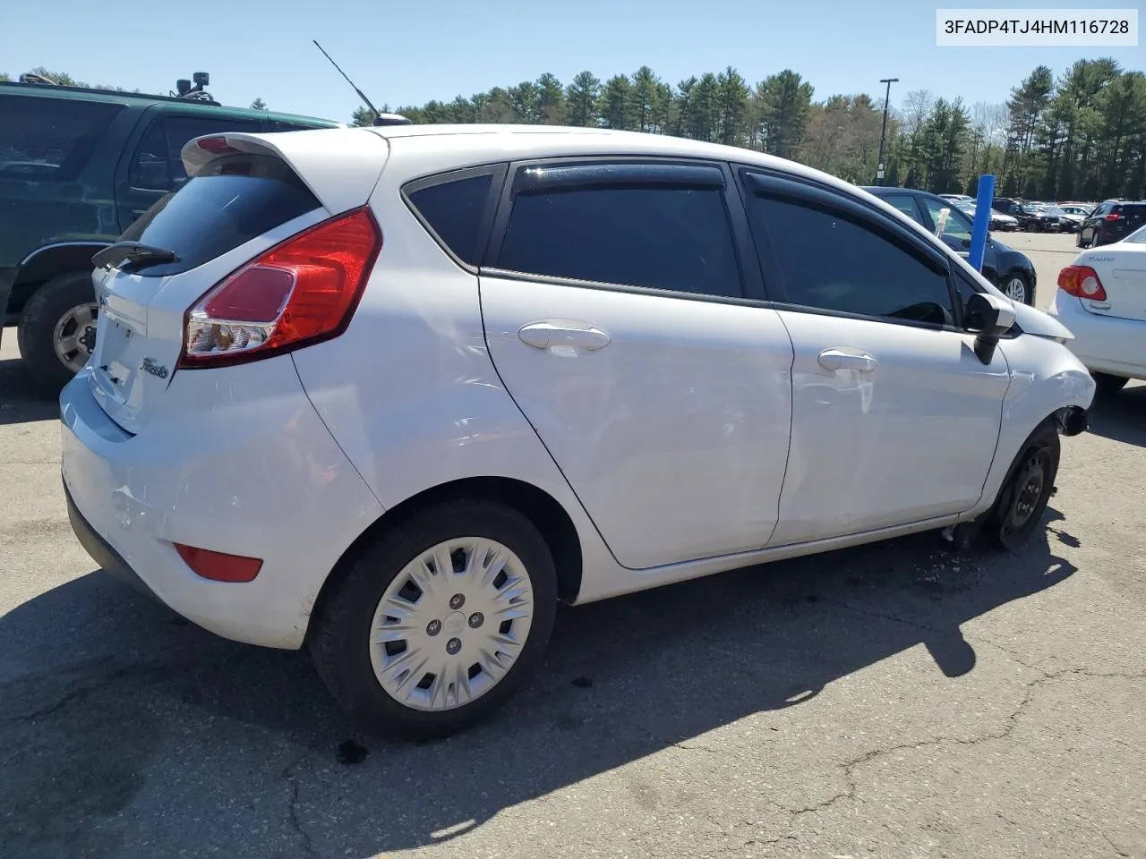 2017 Ford Fiesta S VIN: 3FADP4TJ4HM116728 Lot: 51199364