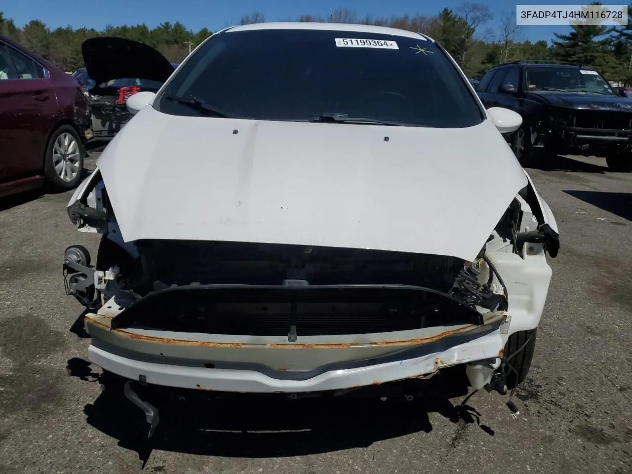 3FADP4TJ4HM116728 2017 Ford Fiesta S