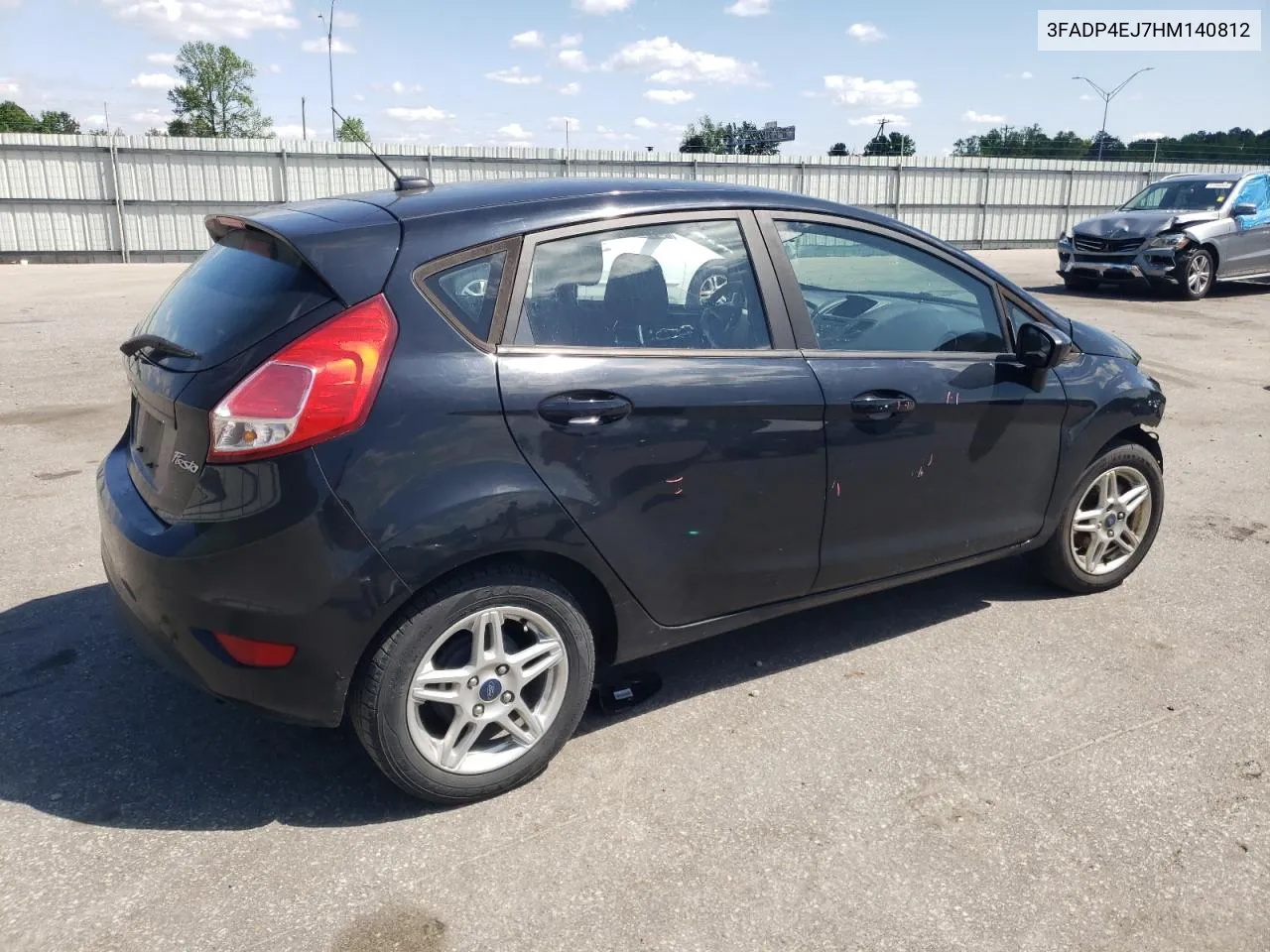 2017 Ford Fiesta Se VIN: 3FADP4EJ7HM140812 Lot: 51379134