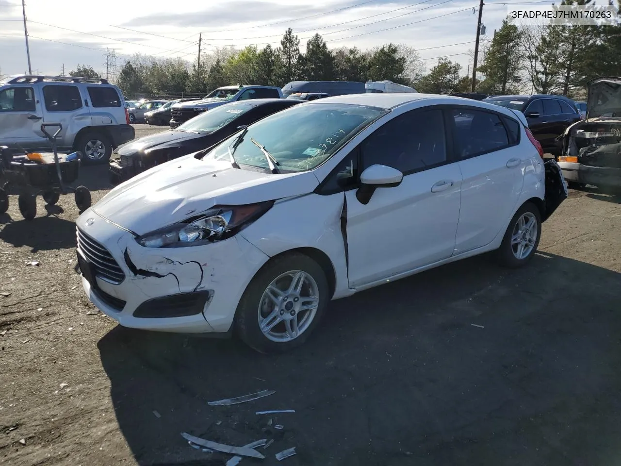 3FADP4EJ7HM170263 2017 Ford Fiesta Se