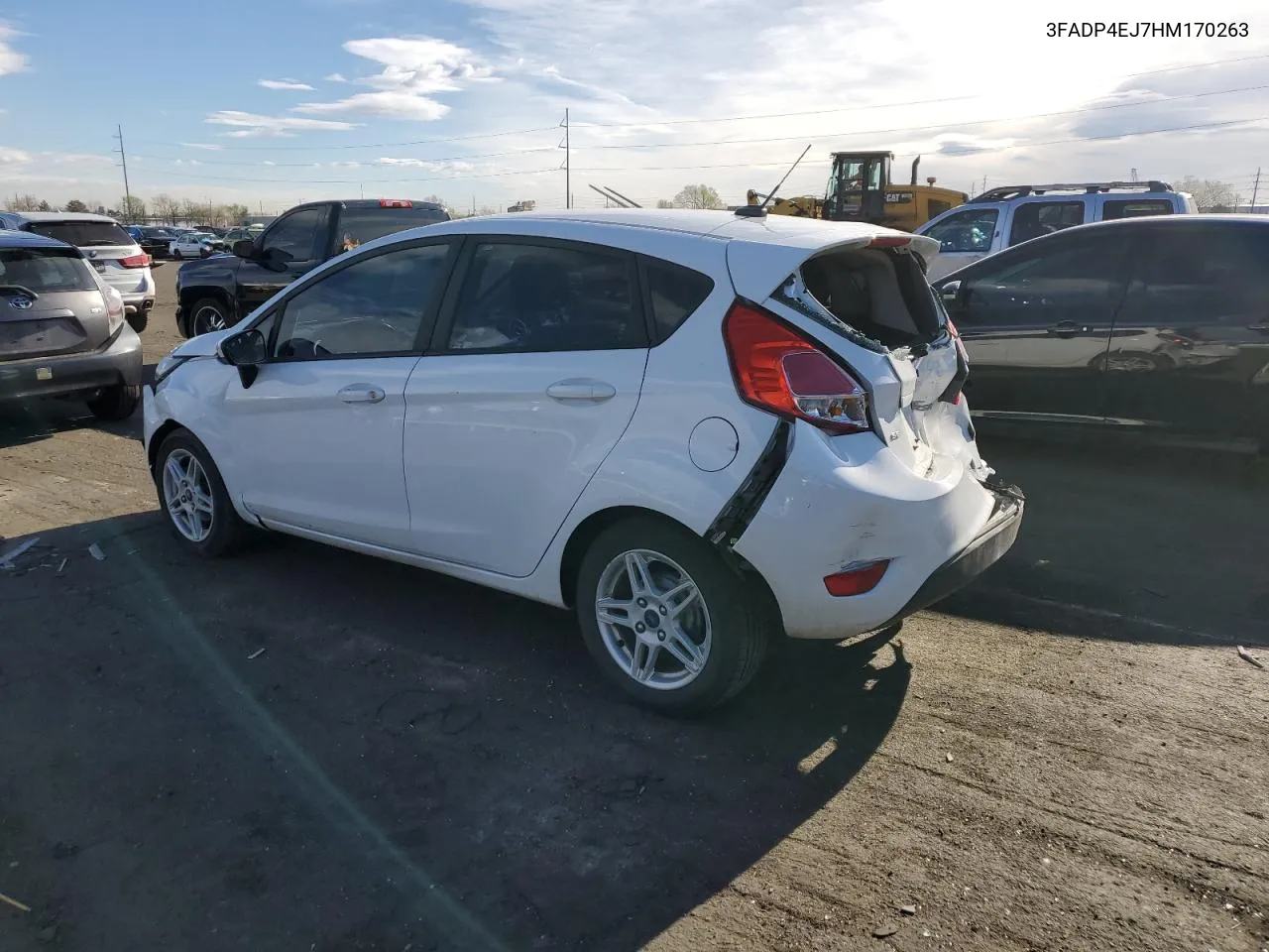 2017 Ford Fiesta Se VIN: 3FADP4EJ7HM170263 Lot: 51437814