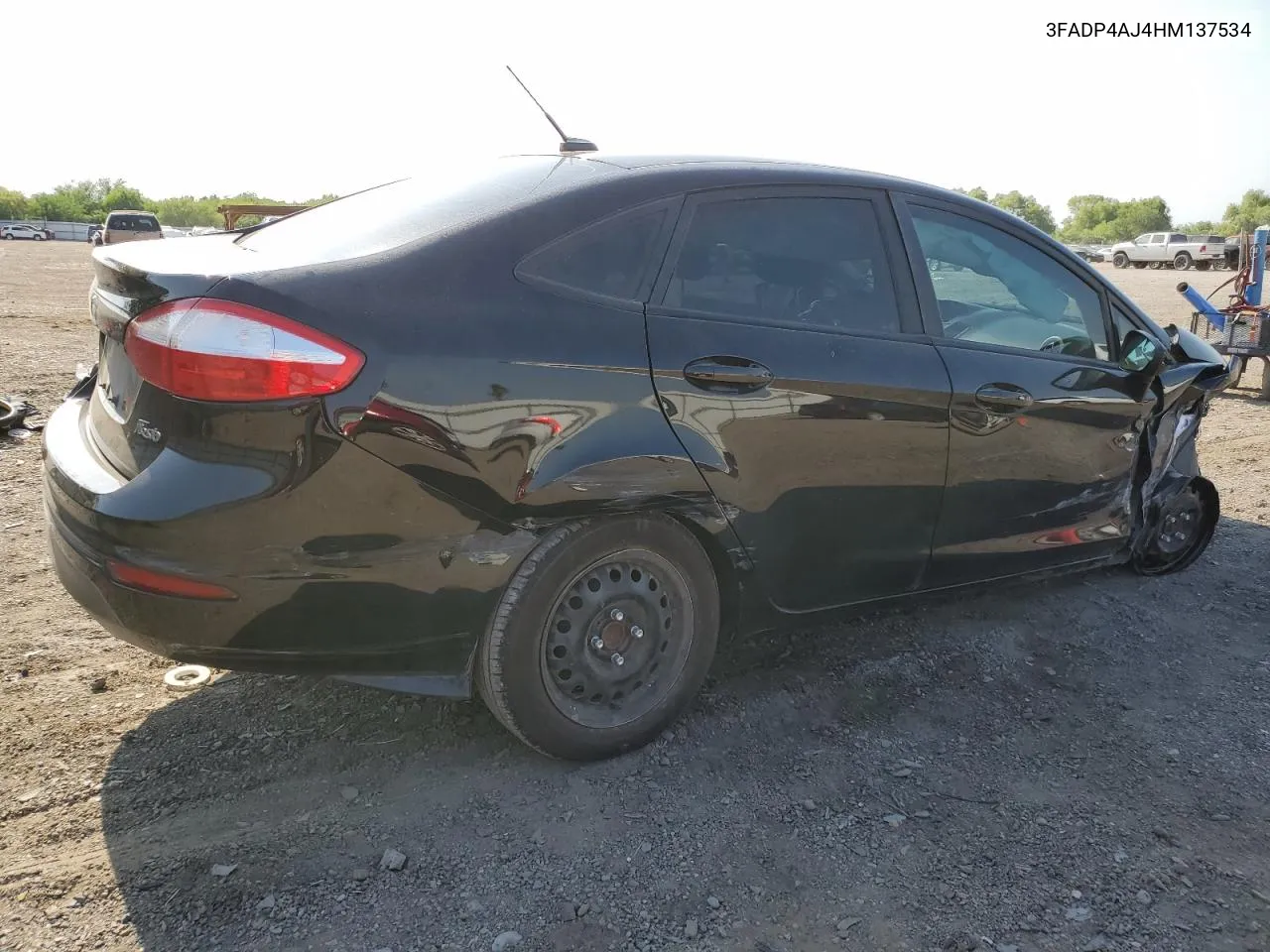 2017 Ford Fiesta S VIN: 3FADP4AJ4HM137534 Lot: 51726584